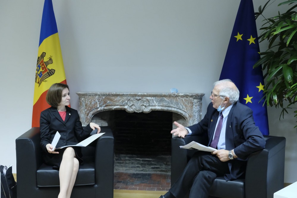 Maia Sandu, la Bruxelles: Republica Moldova contează pe sprijinul european în consolidarea sectorului energetic
